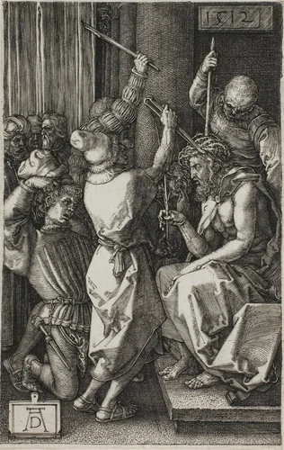 Christ Crowned with Thorns, from The Engraved Passion by Albrecht Dürer, print, 1512