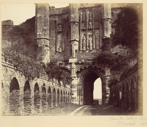 Thornton College - Lincolnshire by Alfred Capel-Cure, photograph, 1860