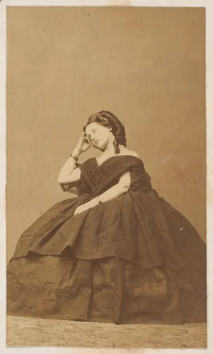 Méditation by Pierre-Louis Pierson, photograph, 1860-1869