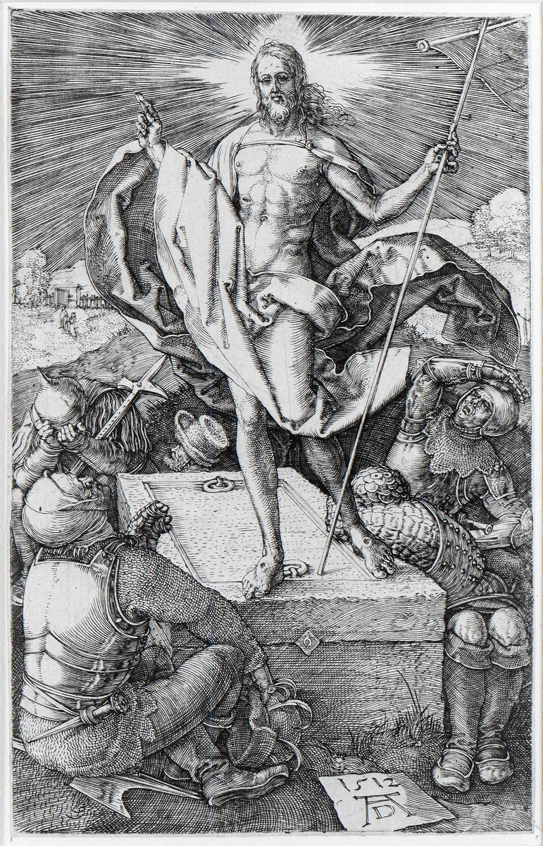 De opstanding by Unknown, print, 1512