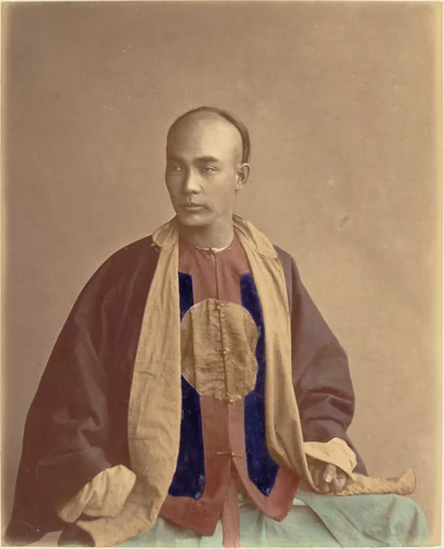 Soldat de la ligne by Raimund von Stillfried, photograph, 1870-1879