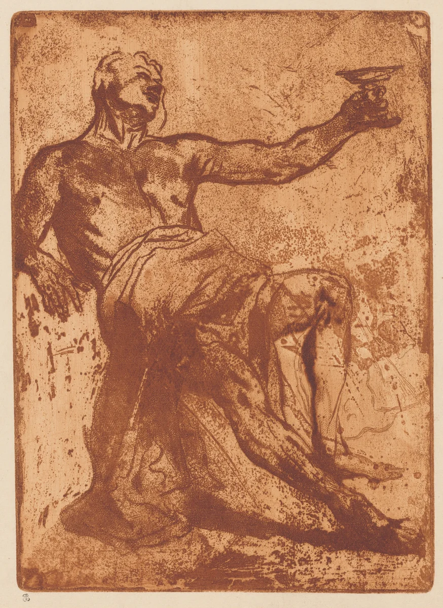 Academy by Jules de Goncourt, print, 1860-1869