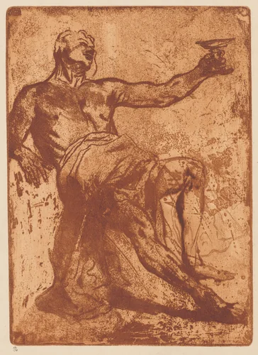 Academy by Jules de Goncourt, print, 1860-1869