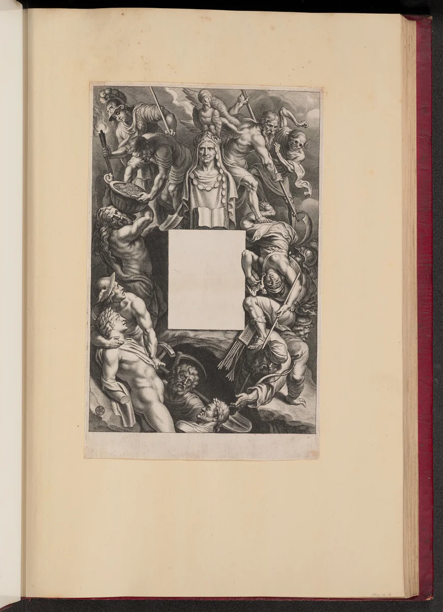 Title Page for Hubert Goltzius, Romanae et Graecae Antiqvitatis Monvmenta (Opera Omnia, I) by Cornelis Galle
Peter Paul Rubens, print, 1645