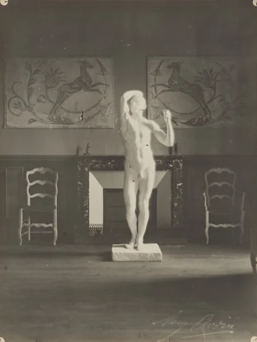 Rodin's Age of Bronze by Eugène Druet, photograph, 1898