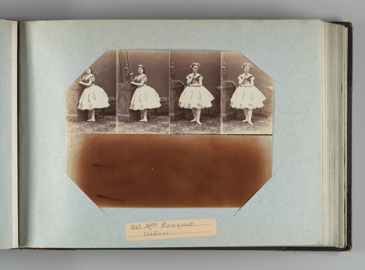 Mlle Rouquet by André Adolphe-Eugène Disdéri, photograph, 1850-1869