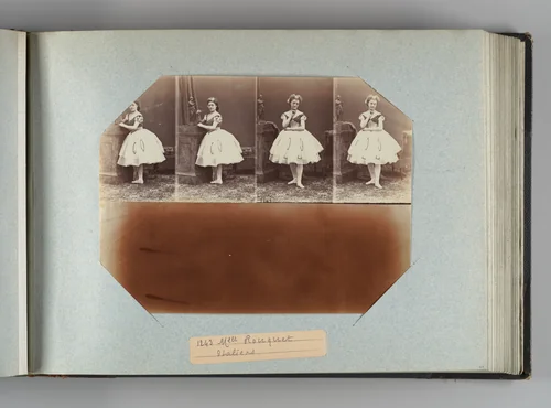 Mlle Rouquet by André Adolphe-Eugène Disdéri, photograph, 1850-1869