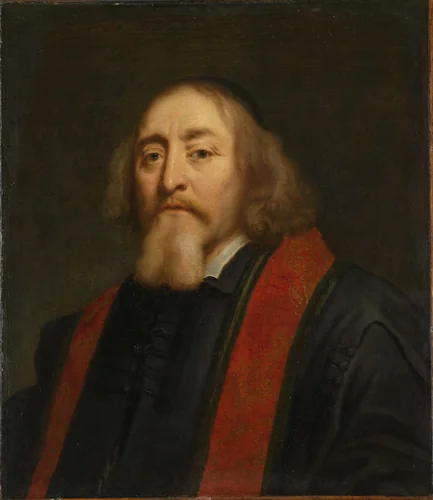 Portrait of Jan Amos Comenius by Jürgen Ovens, painting, 1650-1670