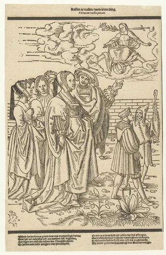 Virtu is niet meer dan een woord by anonymous, print, 1520-1560