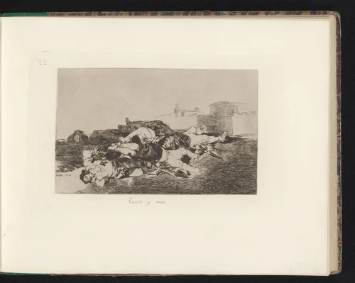 Gevallenen op een slagveld by Francisco de Goya, book, 1810