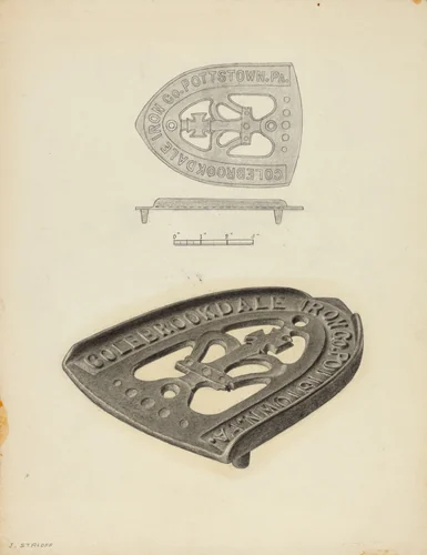 Flat Iron Holder by Jack Staloff, index of american design, 1938
