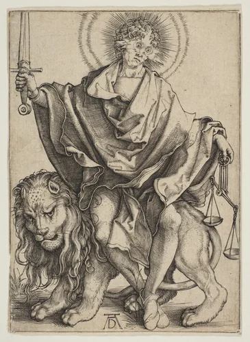 Justice by Albrecht Dürer, print, 1499