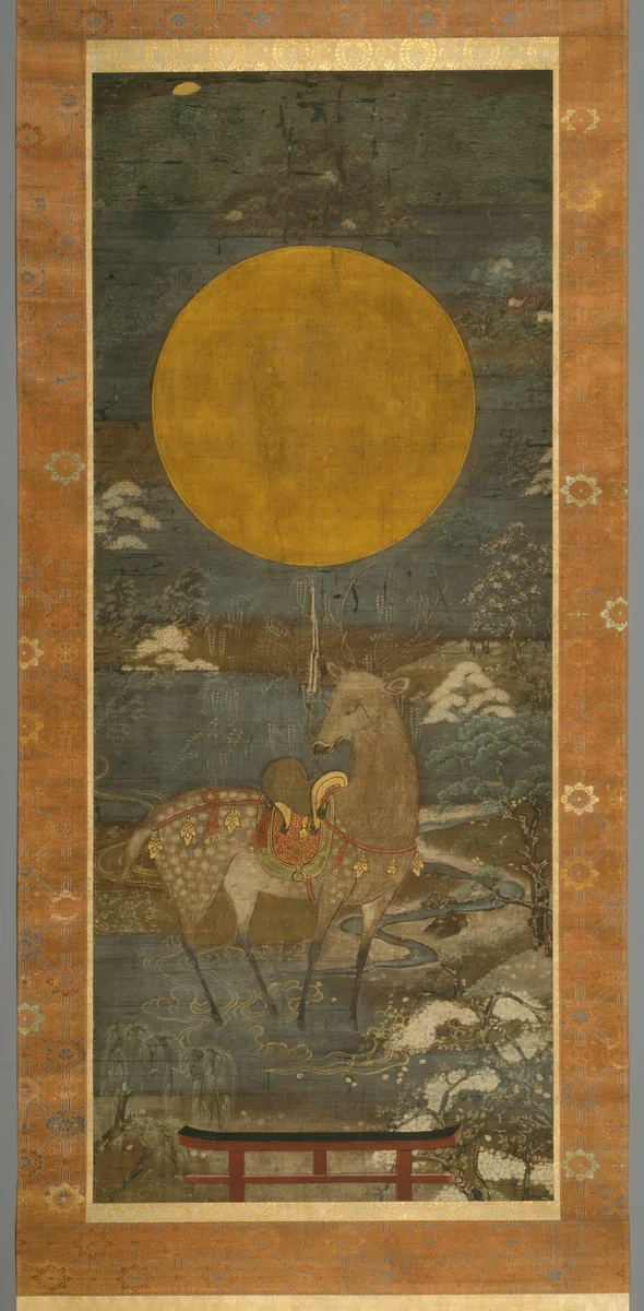 Kasuga Deer Mandala by Artist Unknown, painting, 1399-1499