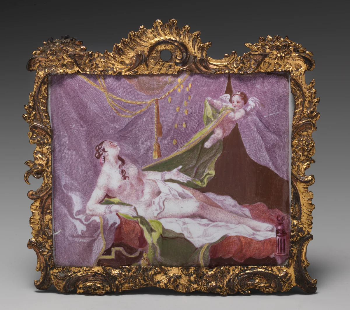 Danaë and the Shower of Gold by Simon Ravenet, other, 1748-1758