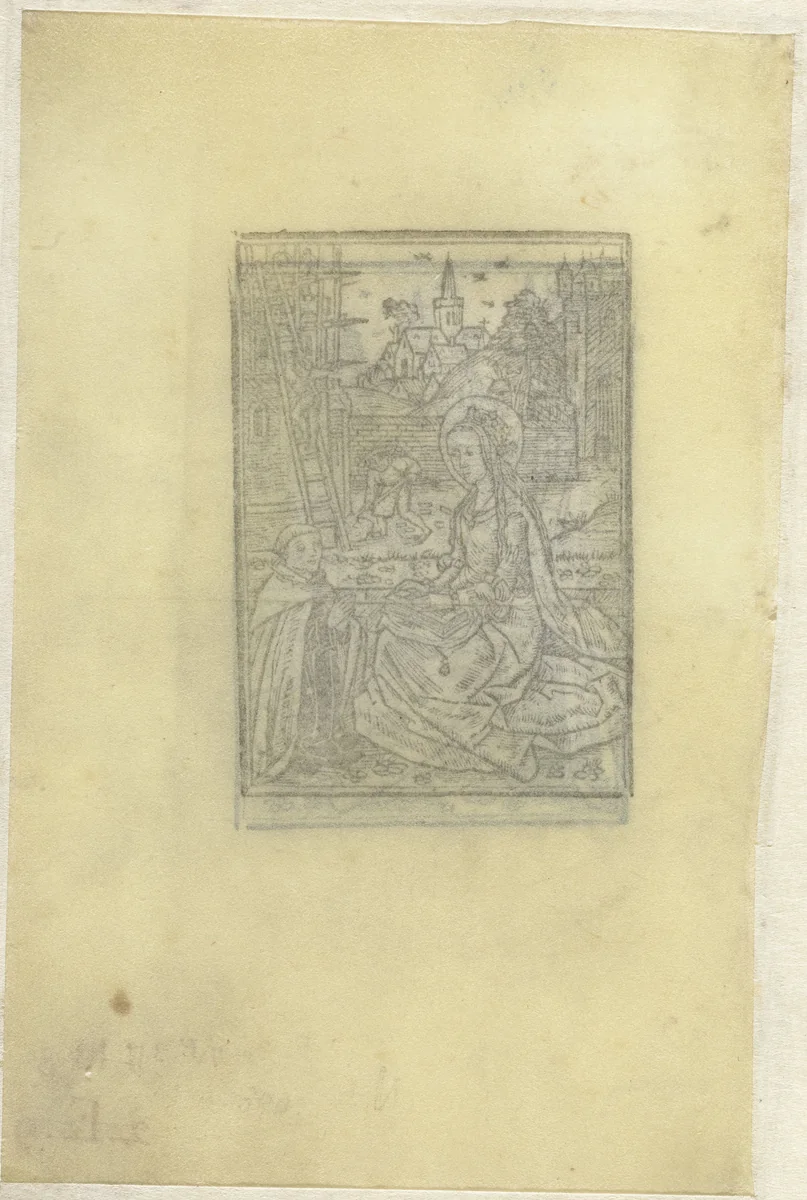 H. Barbara by anonymous, print, 1490-1510