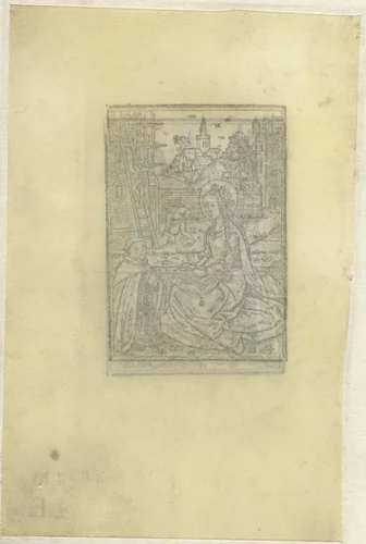 H. Barbara by anonymous, print, 1490-1510