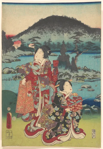 Print by Utagawa Kunisada (歌川国貞), print, 1786-1854