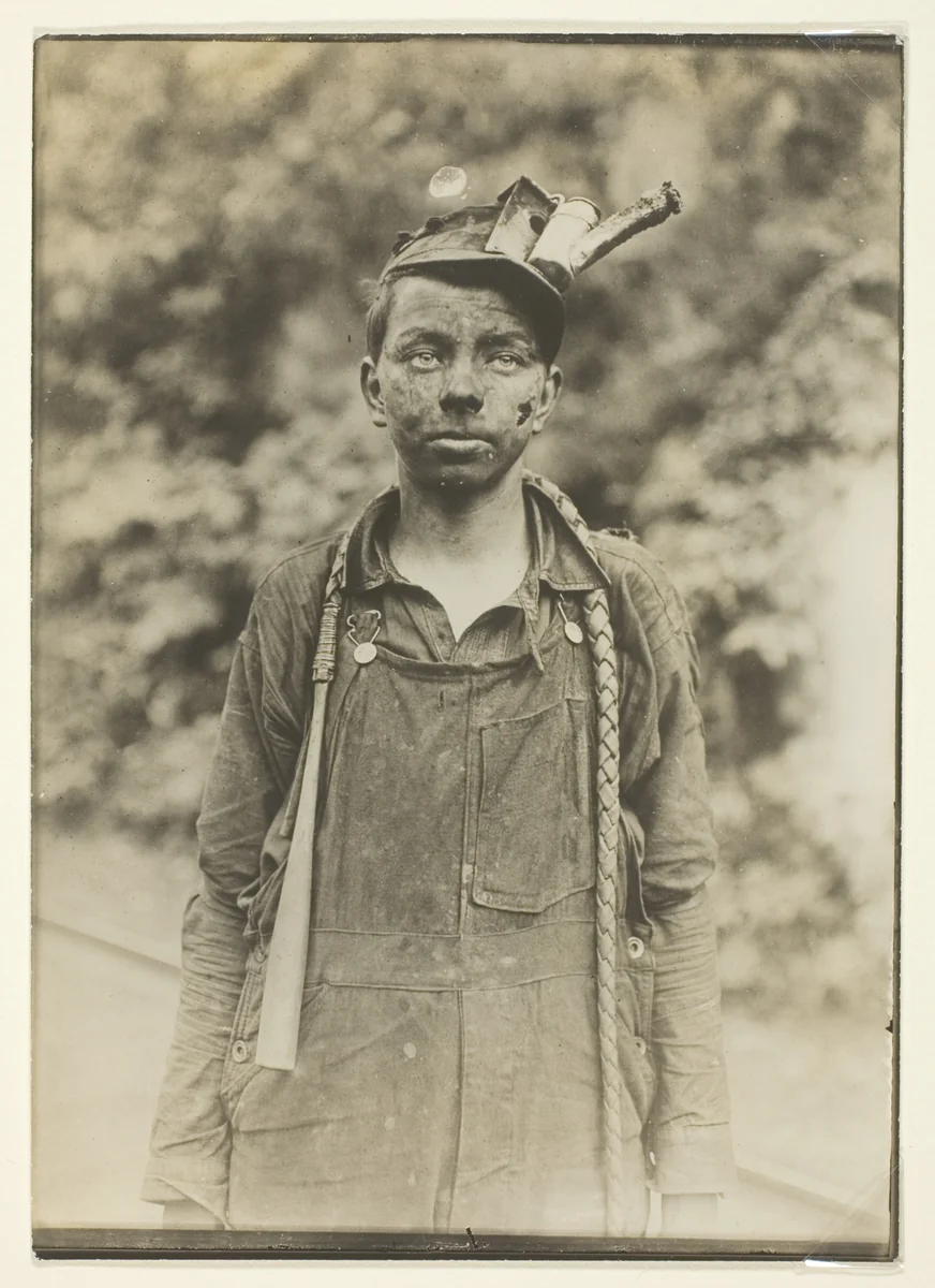 West Virgina, Driver, Hours 7 a.m. to 5:30 p.m. by Lewis Wickes Hine, photograph, 1909