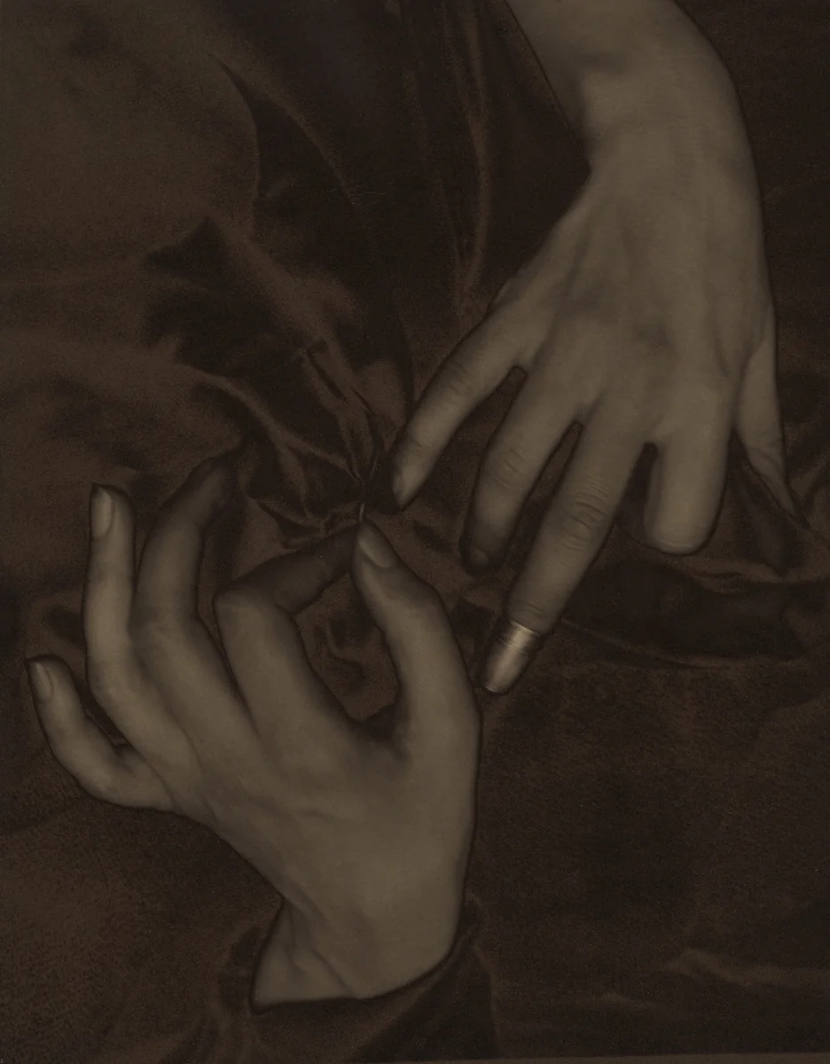 Georgia O'Keeffe—Hands and Thimble by Alfred Stieglitz, photograph, 1919