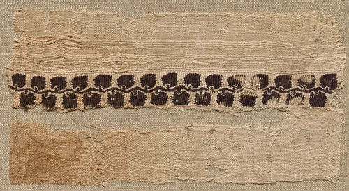 Fragment, with Part of a Clavus, from a Tunic by Unknown, textile, 400-699