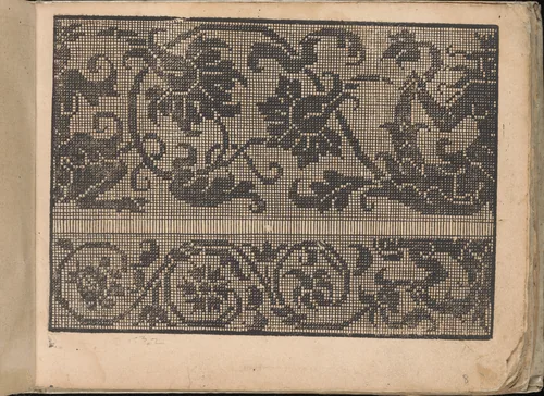 Neu künstlich Modelbuch (page 8r) by Bernhard Jobin, book, 1598