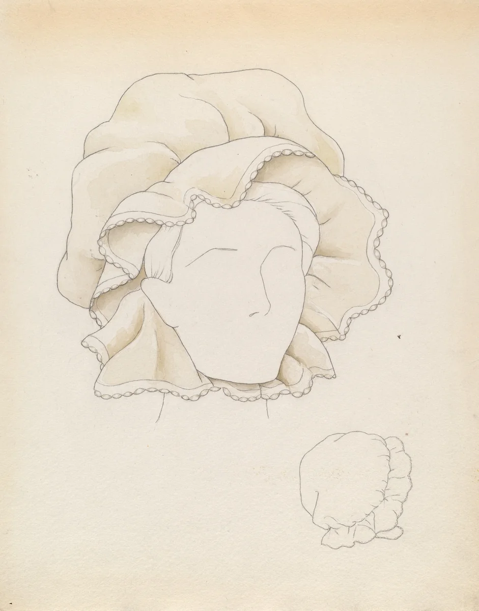 Headdress by Eva Noe, index of american design, 1937