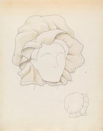 Headdress by Eva Noe, index of american design, 1937