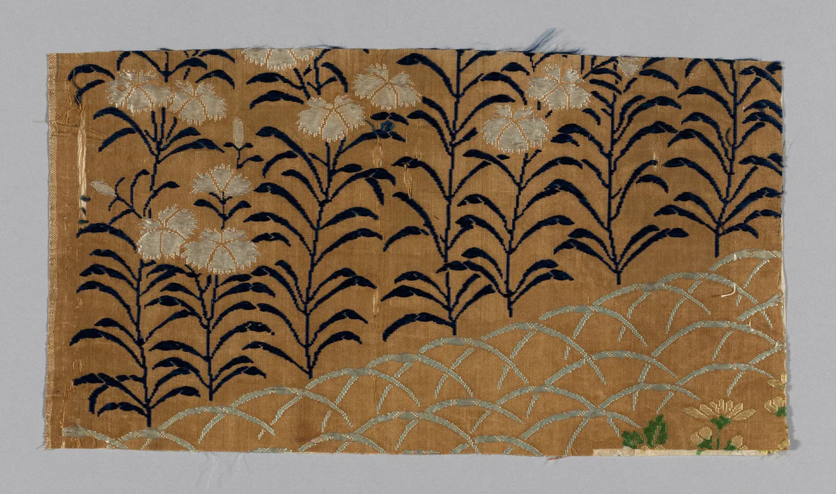 Fragment (From a Noh Costume) by Japan, textile, 1701-1800