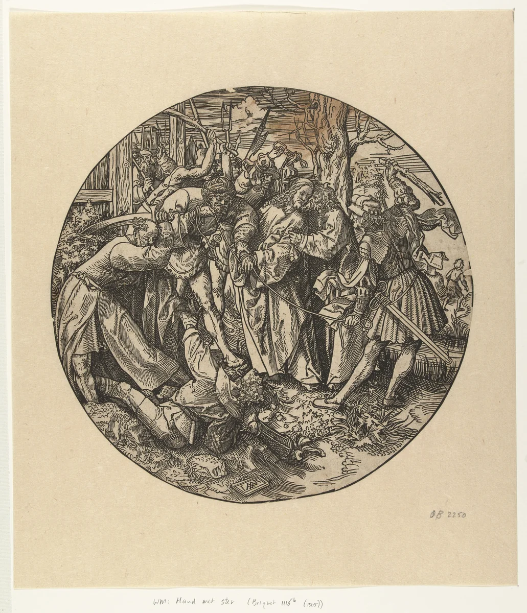 De Judaskus by Unknown, print, 1517-1533