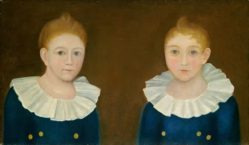 The Congdon Brothers by American 19th Century, painting, 1830