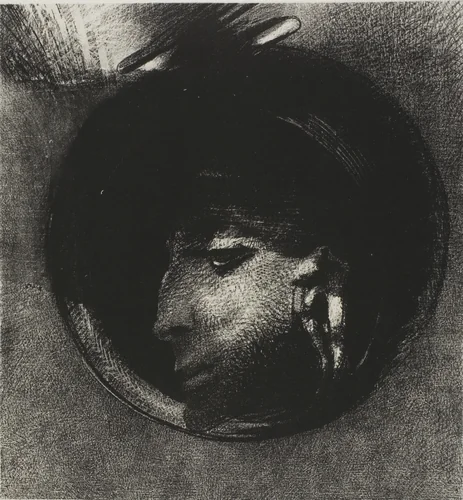 Auricular Cell by Odilon Redon, print, 1894