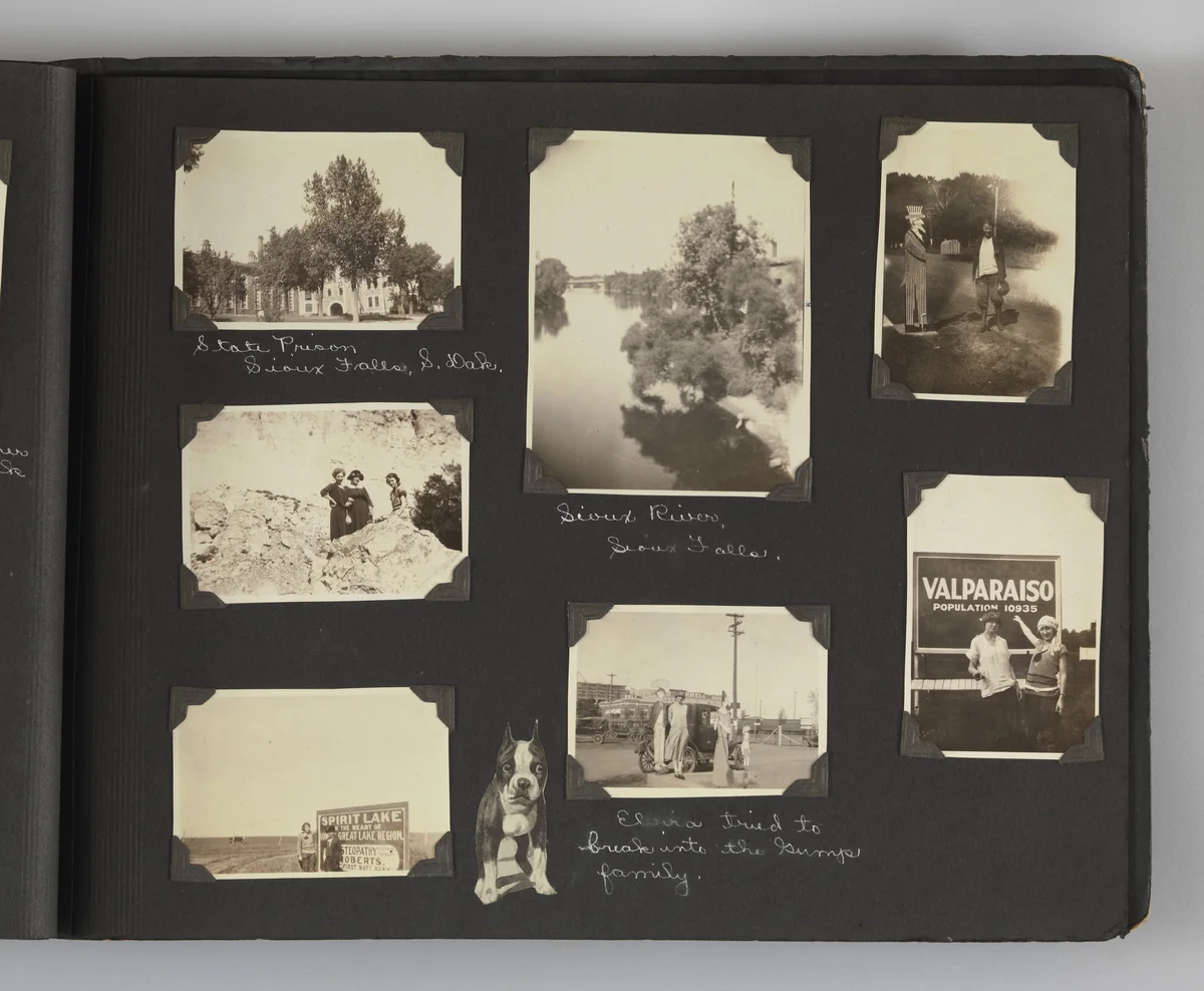The Story of my Life and Friends as Told by Snapshots from Fourteen On by Blanche Parker, photograph, 1916