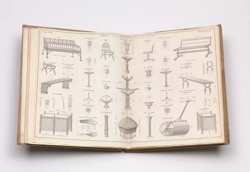 [Catalogue of Ironwork] by J. J. Ducel Fils, book, 1825-1845