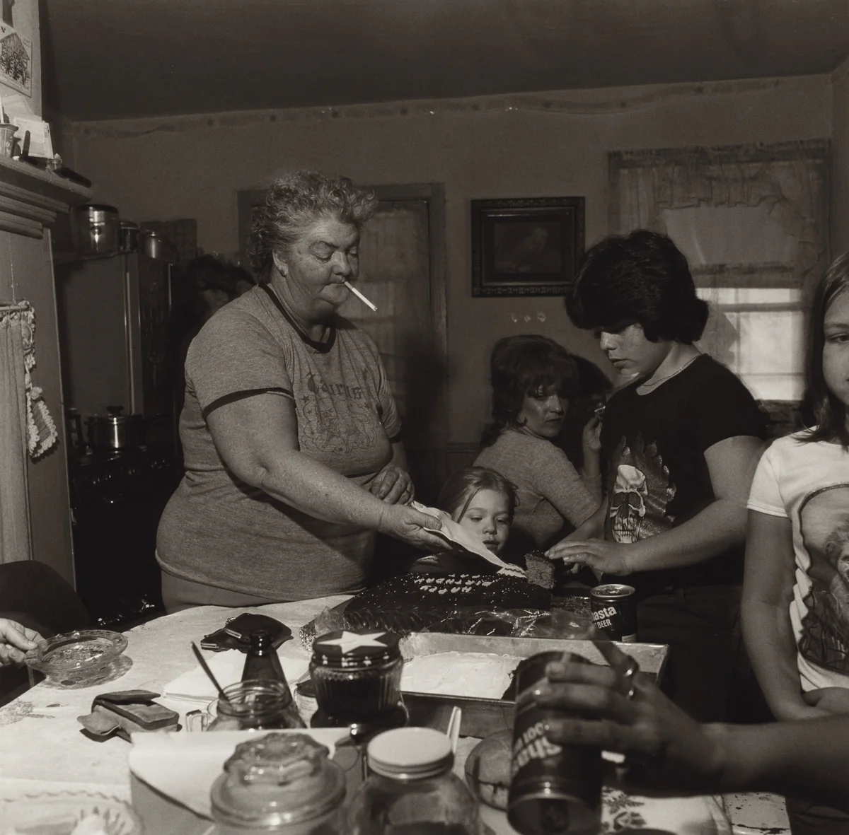 Pat Sabatine's Twelfth Birthday Party, Martins Creek, Pennsylvania by Larry Fink, photograph, 1981
