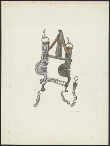 Bit by Edward Jewett, index of american design, 1939