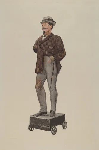 Shop Figure by John W. Kelleher, index of american design, 1939