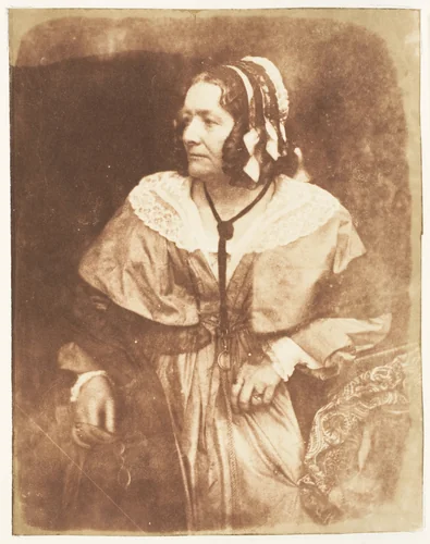 Mrs. Jameson by Hill and Adamson, photograph, 1843-1847