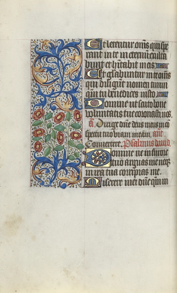 Book of Hours (Use of Rouen): fol. 111v by Master of the Geneva Latini, book, 1465-1475