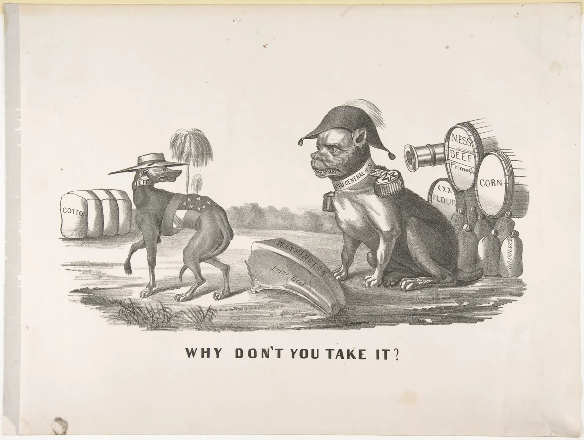 Why Don't You Take It? by Currier & Ives, print, 1861-1864