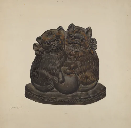 Door Stop by H. Langden Brown, index of american design, 1937