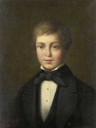 Jacob van Eeghen (1818-34). Op twaalfjarige leeftijd by Jacobus Hermanus Otterbeek, painting, 1878
