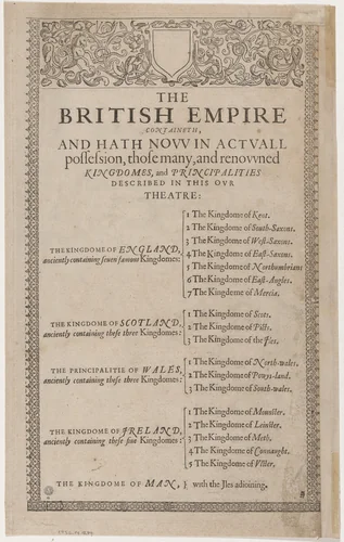 Title Page for the Achievement of our Soveraigne King James by Jodocus Hondius, print, 1611