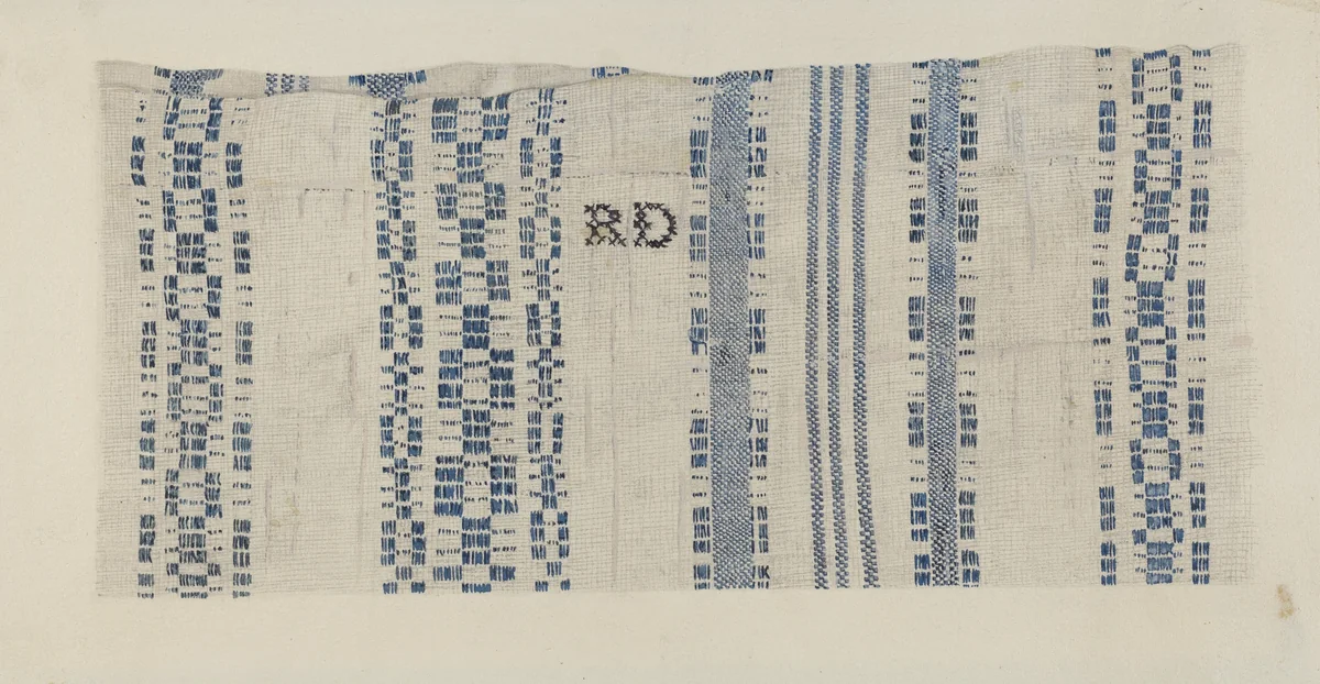 Linen by Joseph Goldberg, index of american design, 1935-1942