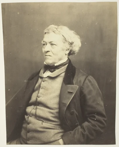 Jean Baptiste Camille Corot by Etienne Carjat, photograph, 1858-1868