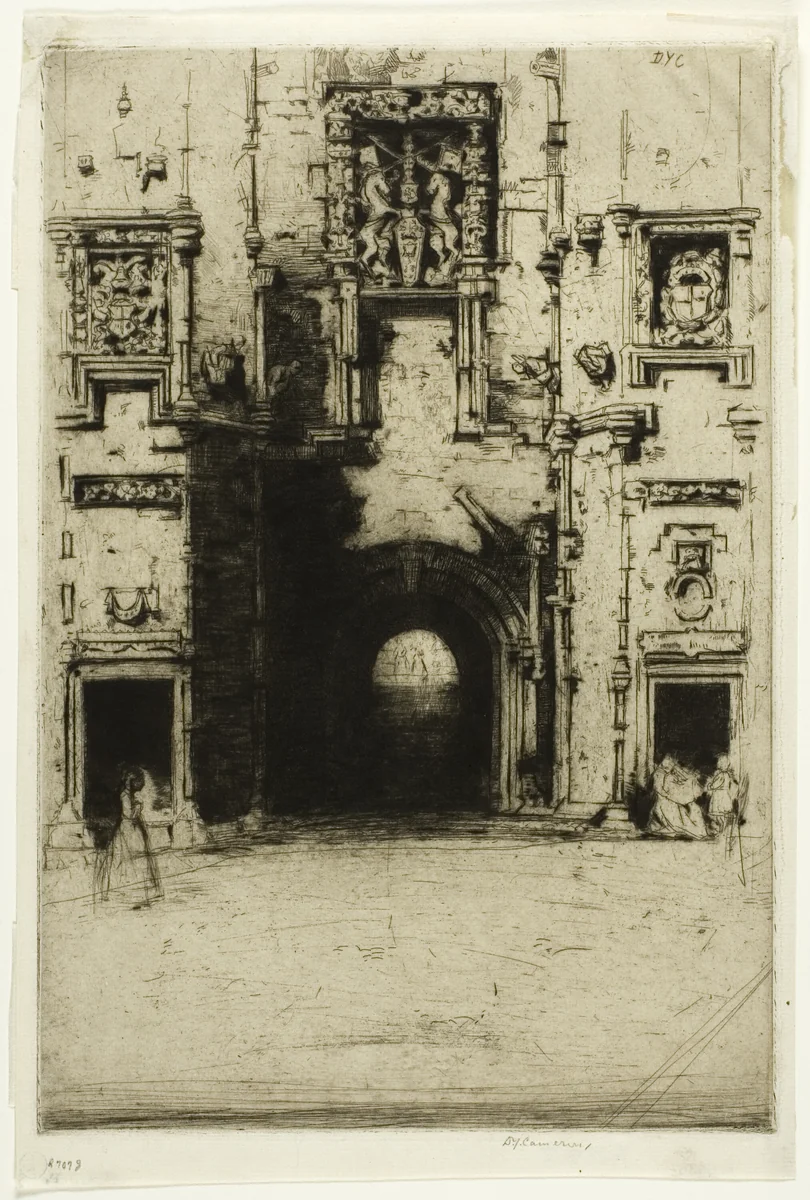 Mar's Work, Stirling. No. 2 by David Young Cameron, print, 1907