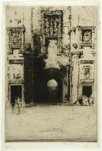 Mar's Work, Stirling. No. 2 by David Young Cameron, print, 1907