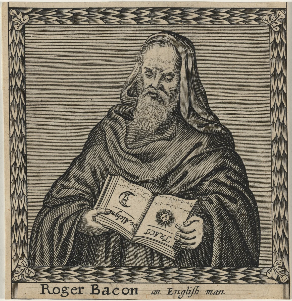 Roger Bacon, Friar and Philosopher by Unknown 19th Century, print, 1800-1899