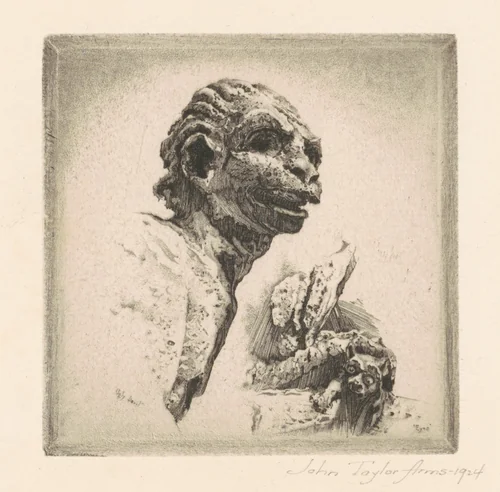 Ugly Devil by John Taylor Arms, print, 1925