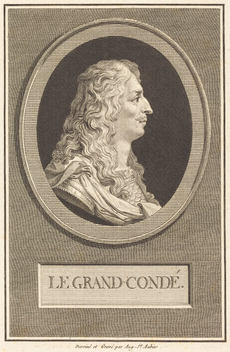 Le Grand-Conde by Augustin de Saint-Aubin, print, 1800