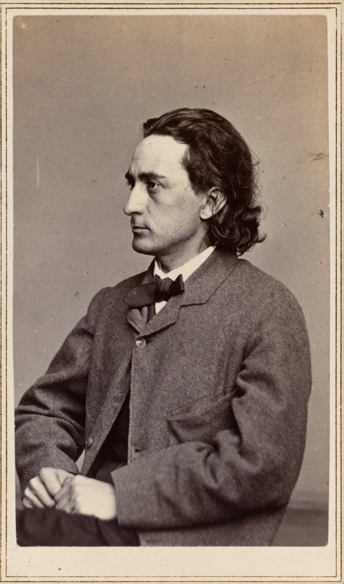 Edwin Booth by Charles D. Fredricks, photograph, 1856-1866